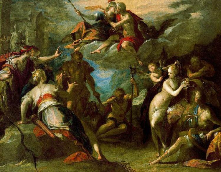 Hans von Aachen The Amazement of the Gods